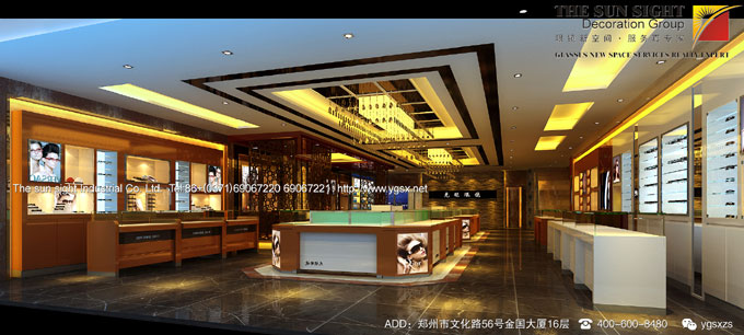 吉林眼镜店装修图片