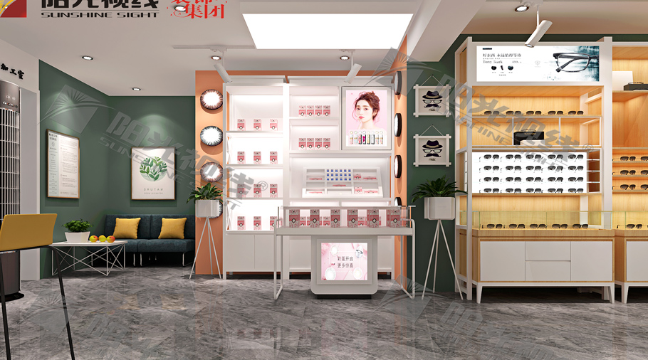 同视眼镜店装修效果图